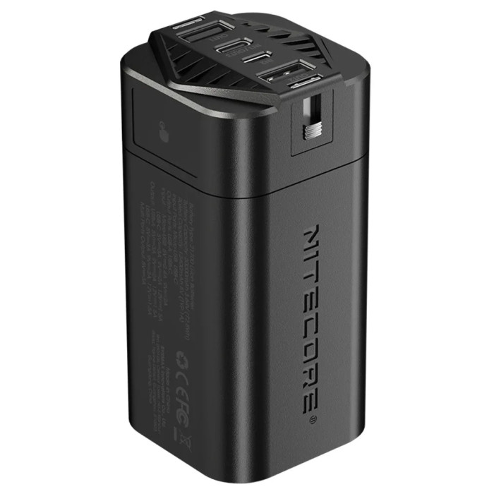 Зовнішній зарядний пристрій Power Bank Nitecore NPB4 (QC 3.0, 20000mAh), IP68 