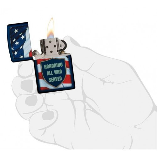 Запальничка Zippo All Who Served 29092 