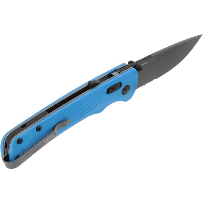 Ніж SOG Flash AT, Civic Cyan MK3 // Partially Serrated (SOG 11-18-04-57) 