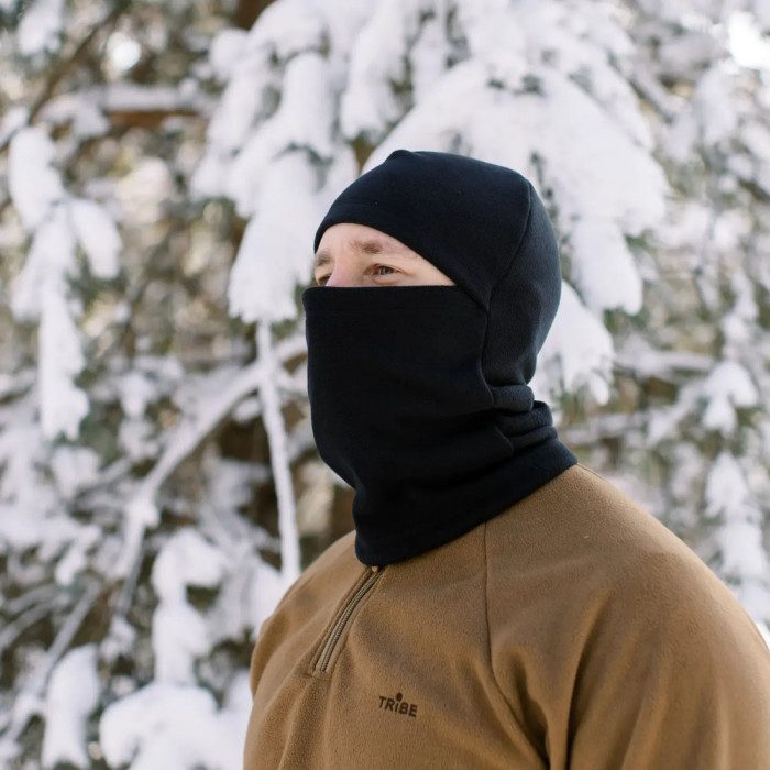 Балаклава флісова Tribe Fleece Balaclava T-KF-0021 OS, black 
