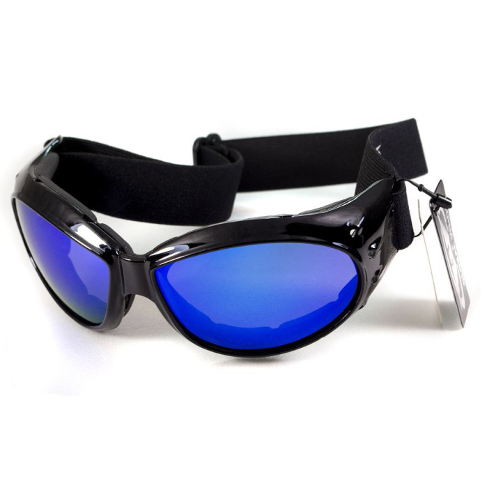 Окуляри Global Vision Eliminator (G-Tech Blue) дзеркальні сині 