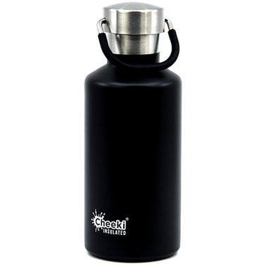 Дитячий термос Cheeki Classic Insulated 400 мл (Matte Black)