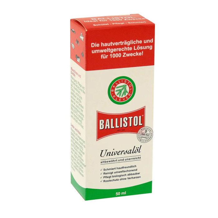 Масло збройове Ballistol 50 мл, скло 