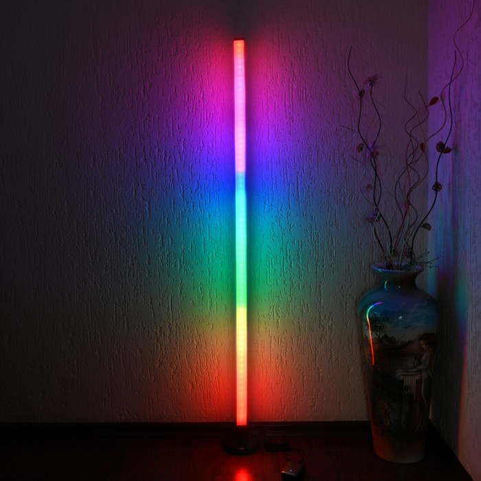 Лампа підлогова VIDEX TF20 RGB 10W Black