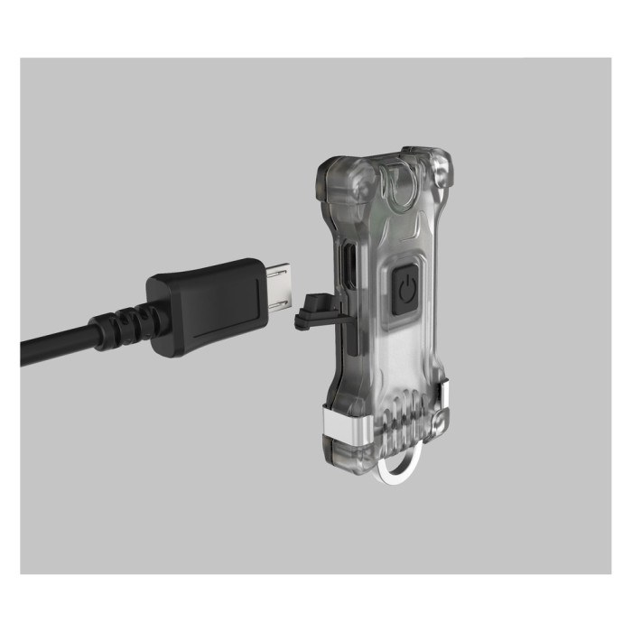 Ліхтар-брелок Armytek Zippy, 160 люмен, сірий 