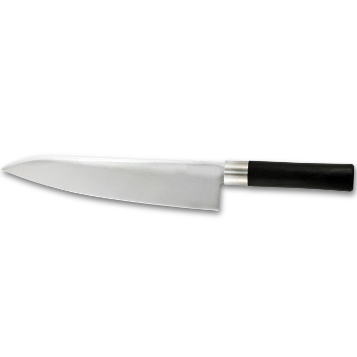 Kan Kanetsugu Japanese Hocho Chef's Knife 210mm Black plastic handle (4005) 