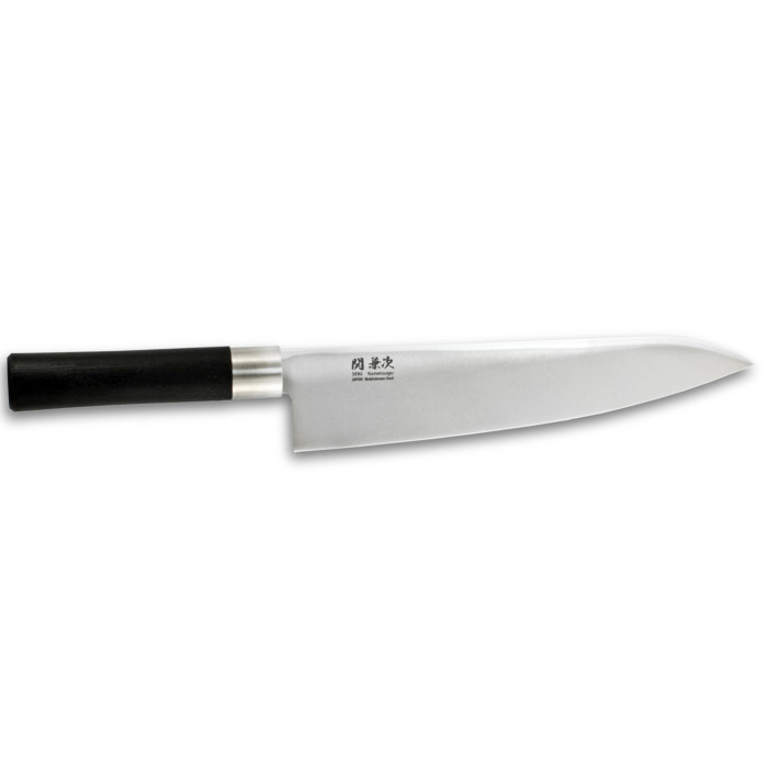 Kan Kanetsugu Japanese Hocho Chef's Knife 210mm Black plastic handle (4005) 
