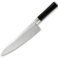 Kan Kanetsugu Japanese Hocho Chef's Knife 210mm Black plastic handle (4005)