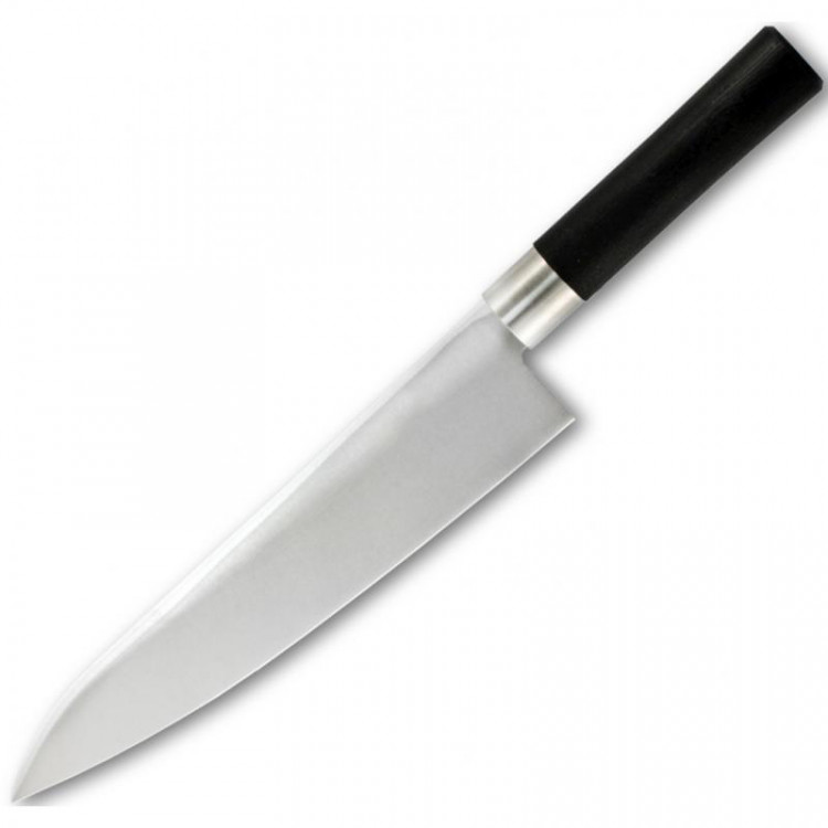 Kan Kanetsugu Japanese Hocho Chef's Knife 210mm Black plastic handle (4005) 