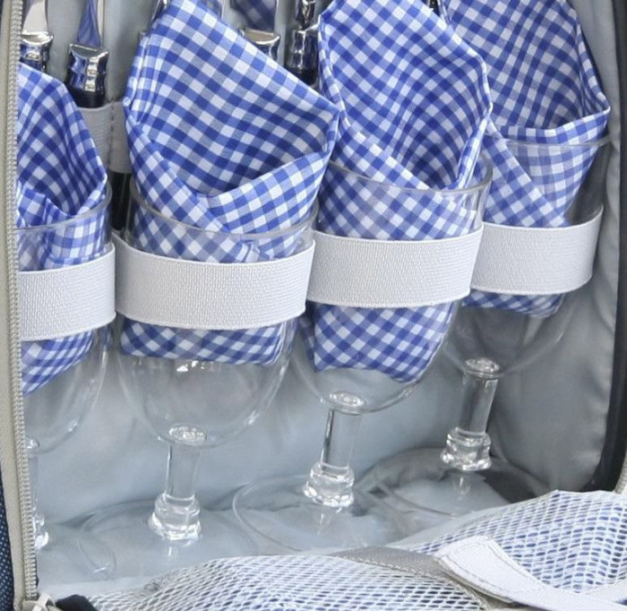 Набір для пікніка KingCamp PICNIC BAG-4 (KG3711) Blue 