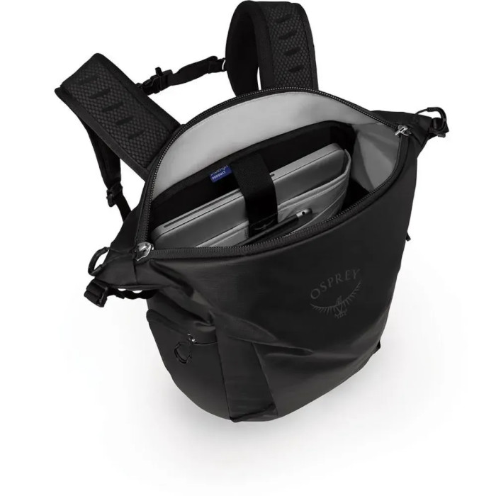 Рюкзак Osprey Transporter Zinch raven black - O/S - чорний 