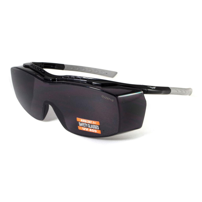 Окуляри Global Vision Eyesolates (smoke), чорні 