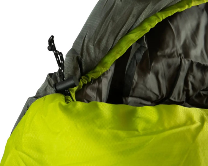 Спальний мішок Tramp Voyager Regular кокон правий оливковий /сірий 220/80-55 TRS-052R 