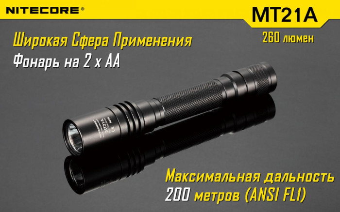 Ліхтар Nitecore MT21A 