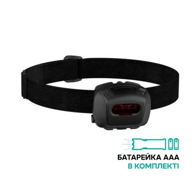 Ліхтар налобний Princeton Tec Quad Tactical, 78 Lumens black