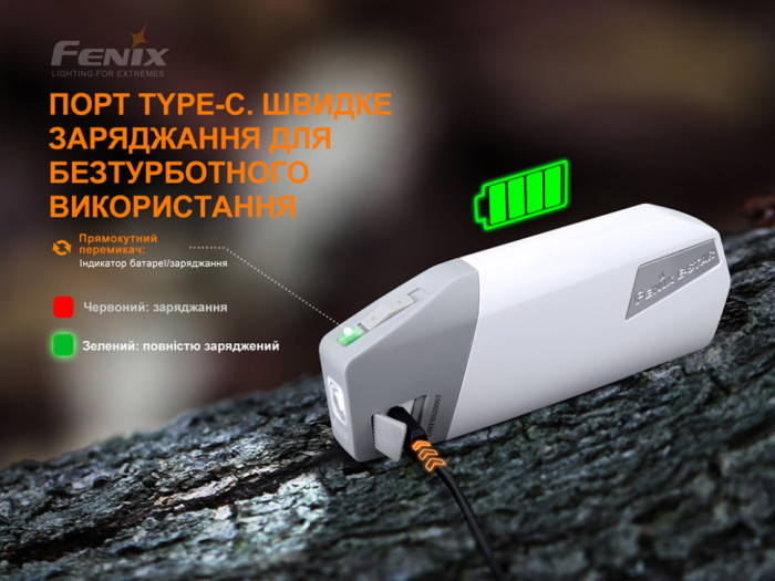 Ліхтар ручний з автономним живленням Fenix E-STAR (вітринний зразок) 