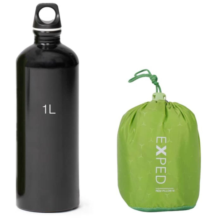 Подушка Exped REM PILLOW L lichen forest - бірюзовий 