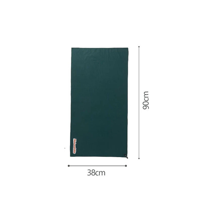 Рушник швидковисихаючий Naturehike CNK2300SS010, 90*38, темно-зелений 