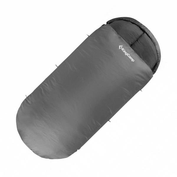 Спальний мішок KingCamp Freespace 250 (KS3168), Grey Right 