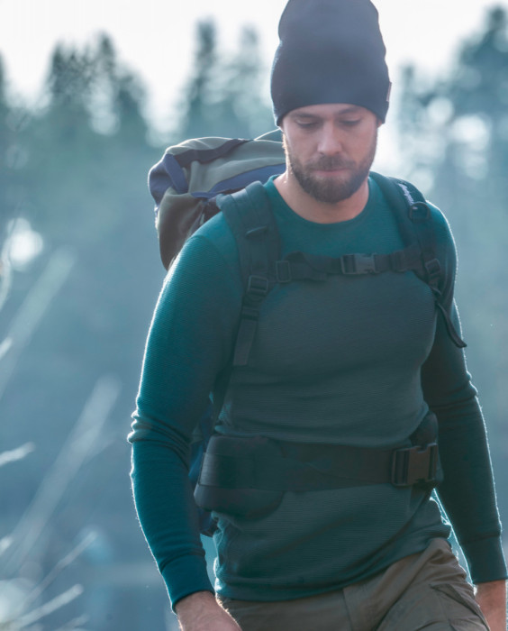 Термокофта чоловіча Aclima StreamWool 400 Crew Neck Green Gables XXL 