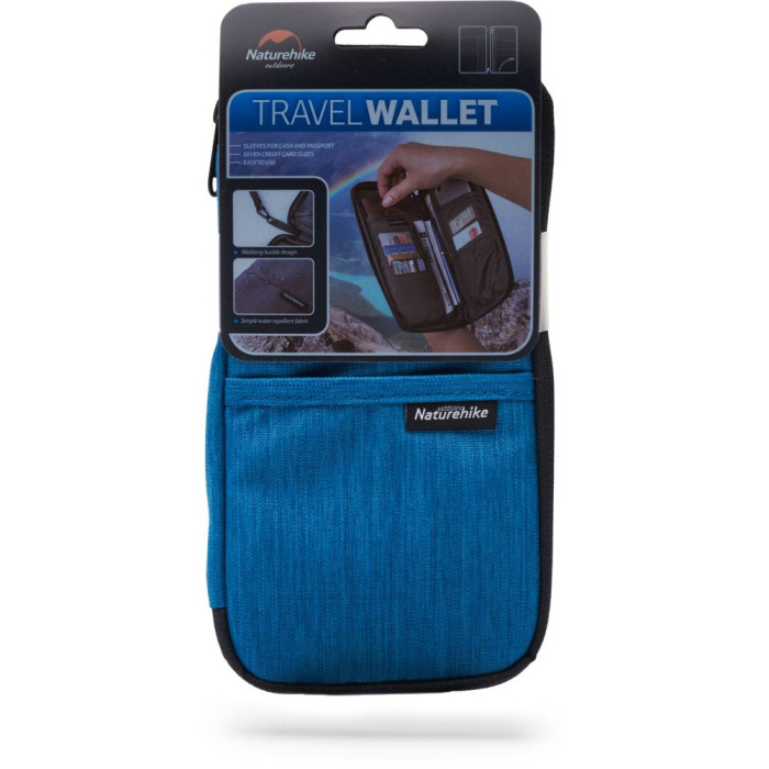 Органайзер Naturehike Travel document package NH17C001-B, блакитний 