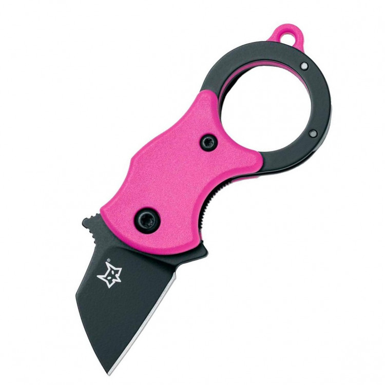 Ніж Fox Mini-TA Black Blade Pink FX-536PB 