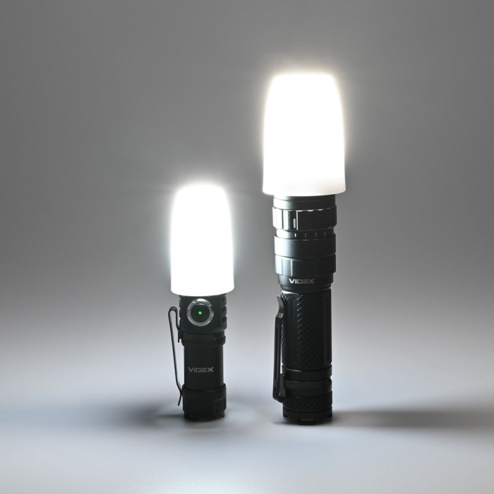 Дифузор (розсіювач світла) VIDEX VLF-ADF-02W до ліхтарика 