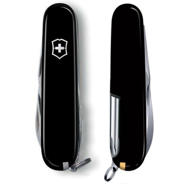 Ніж Victorinox Hiker 91мм/13функ/чорн 