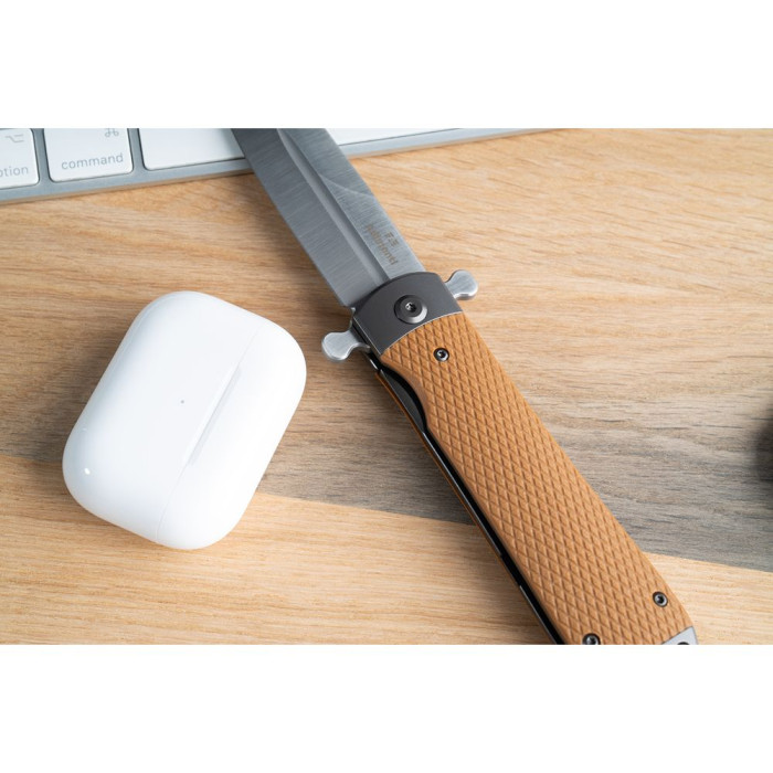 Нiж Adimanti Samson by Ganzo коричневий 