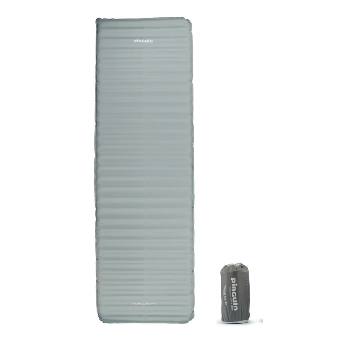 Самонадувний килимок Pinguin Nomad NX, 198x63x5см, Grey (PNG 715484) 