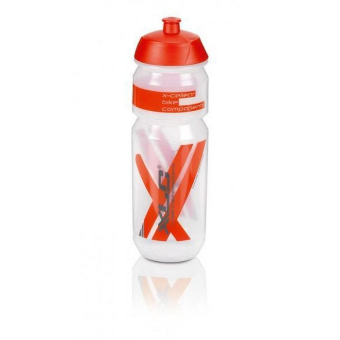 Фляга XLC WB-K03, 750 мл, прозоро-Червона 
