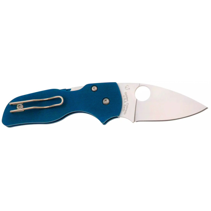 Ніж Spyderco Lil Native, CPM SPY27, G-10 blue 