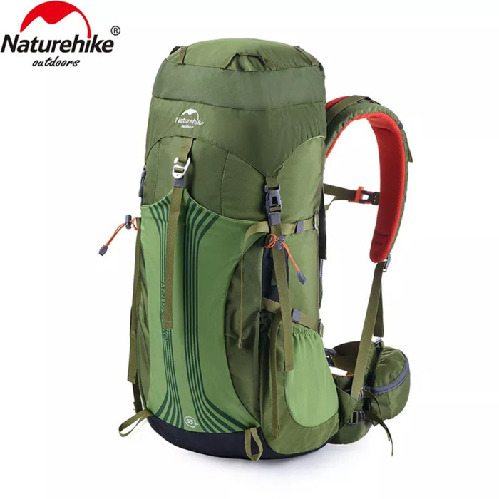 Рюкзак трекінговий 55 л Naturehike (NH16Y020-Q) зелений 