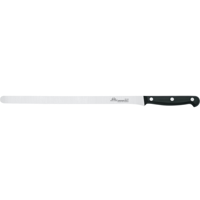 Ніж для шинки Due Cigni “Classica“ Ham Slicer Knife 300 мм black 