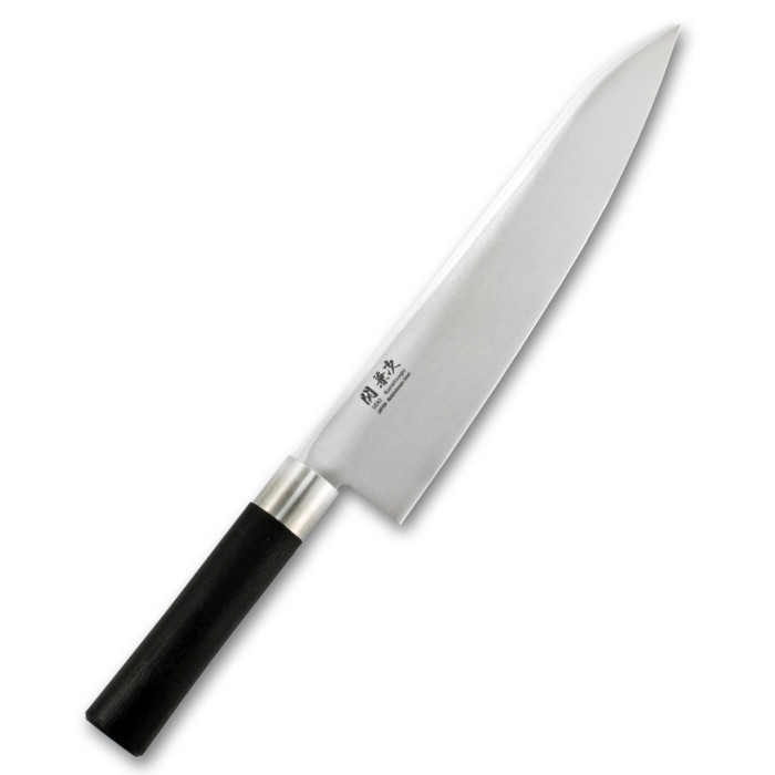 Kan Kanetsugu Japanese Hocho Chef's Knife 240mm Black plastic handle (4006) 