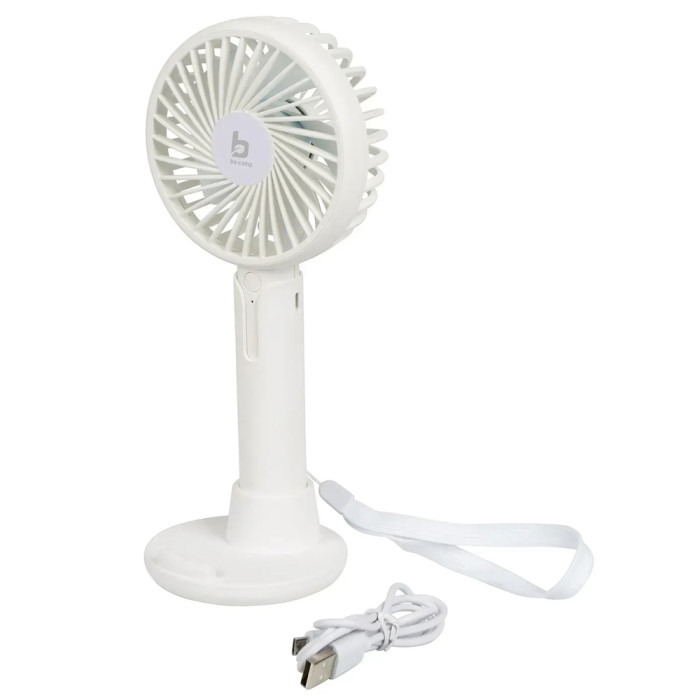 Вентилятор акумуляторний Bo-Camp Portable Fan With Holder White (8520952) 