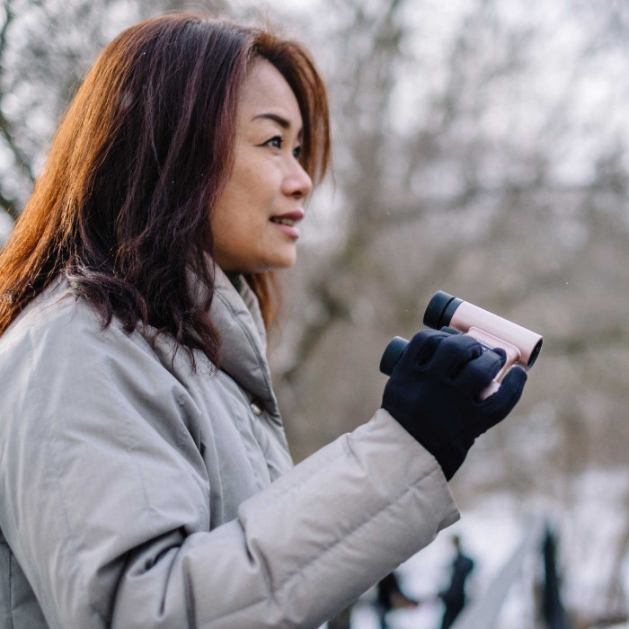 Бінокль Vanguard Vesta Compact 8x21 WP Рожеве золото (Vesta 8210 Rose) 