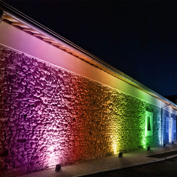 Прожектор VIDEX 50W RGB 220V 