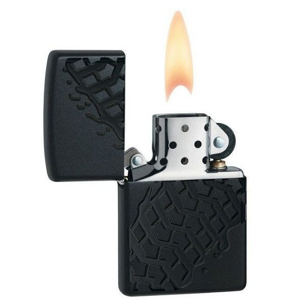 Запальничка Zippo 24754 Tire Tread чорна (28966) 