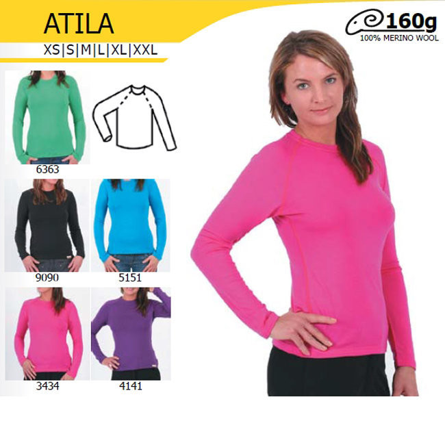 Футболка жіноча Lasting Atila 3434 рожева, S 