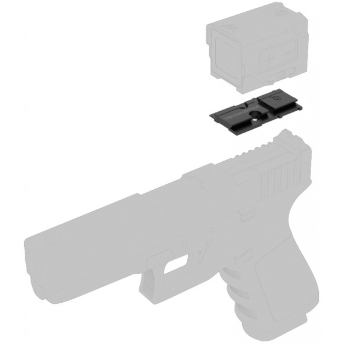 Адаптер Vector Optics на Glock 17/19 MOS для коліматорів з VOD footprint (SCRD-63 series) 