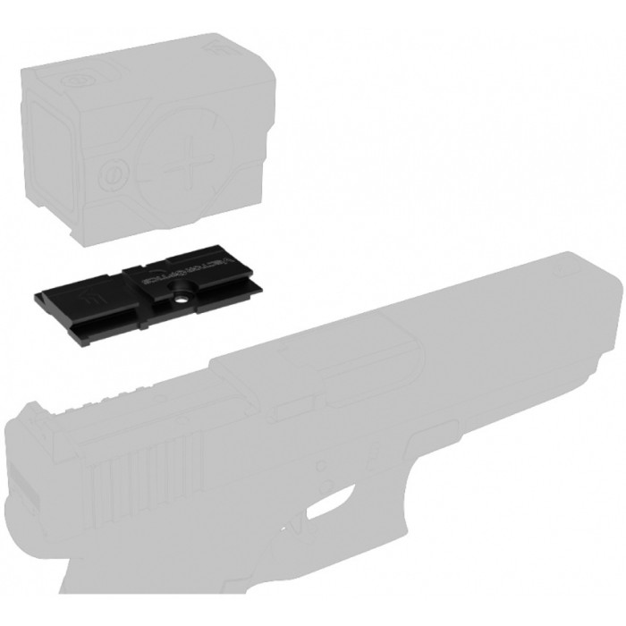 Адаптер Vector Optics на Glock 17/19 MOS для коліматорів з VOD footprint (SCRD-63 series) 