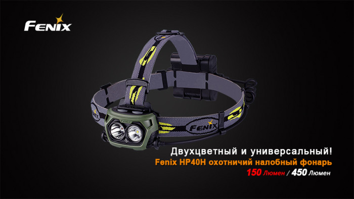 Налобний ліхтар Fenix HP40H Cree XP-G2 (R5) 