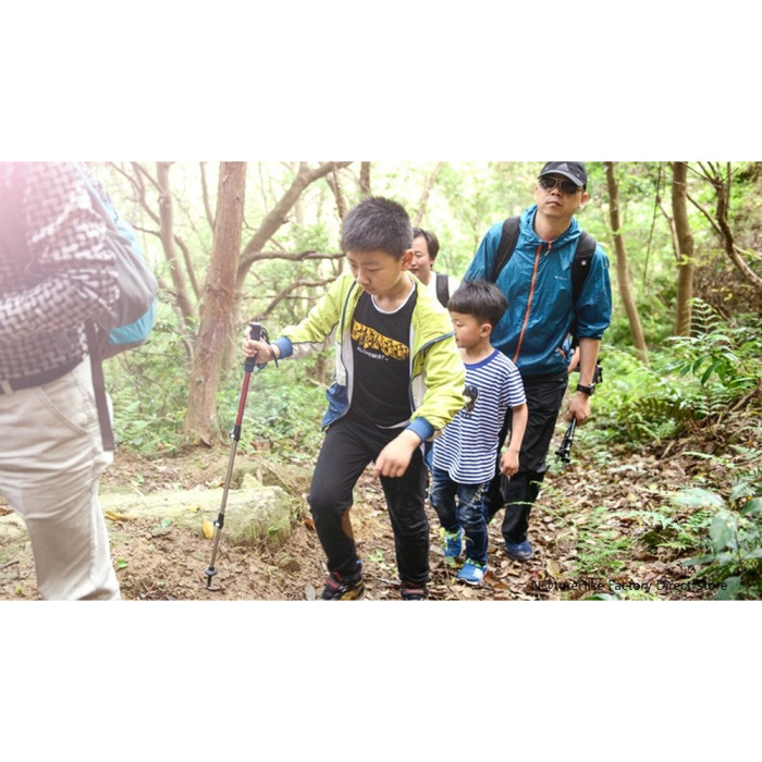 Трекінгова палиця 3-сек. Naturehike Women 6061 AL NH17D001-Z, 57-120 см, алюміній, золотиста 