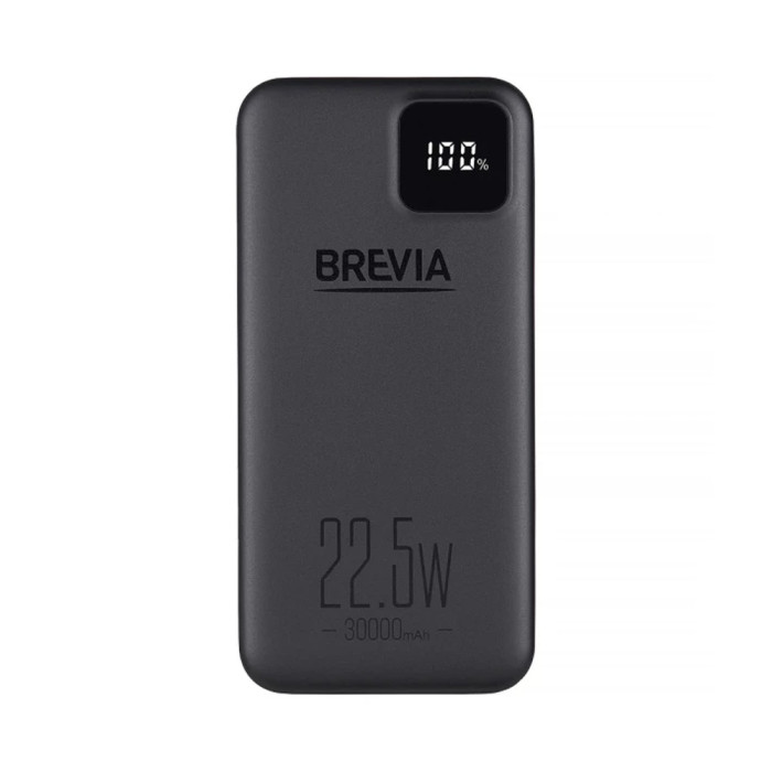 Повербанк (Power Bank) Brevia 30000mAh 22,5W Li-Pol, LCD 