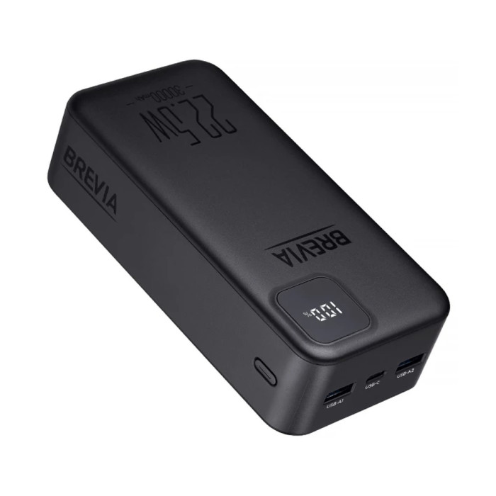 Повербанк (Power Bank) Brevia 30000mAh 22,5W Li-Pol, LCD 