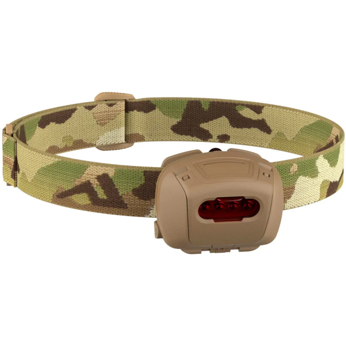 Ліхтар налобний Princeton Tec Quad Tactical, 78 Lumens multicam 