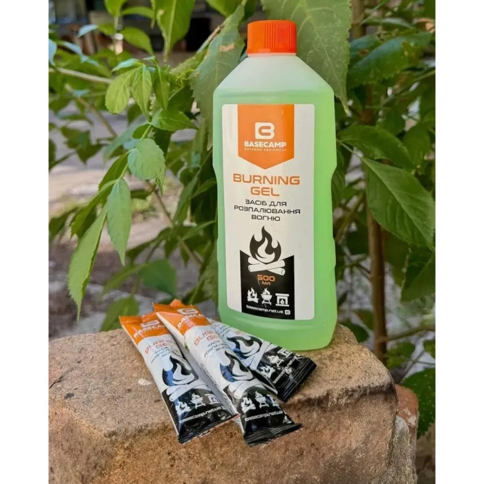 Гель для розпалювання BaseCamp Burning Gel, 500 ml (BCP 50500) 