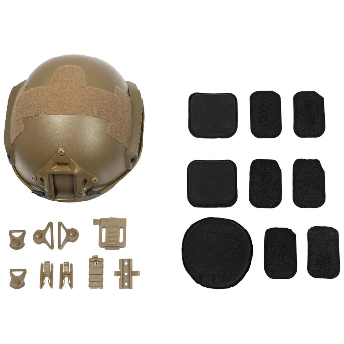 Шолом WoSport Combat Helmet M Tan 