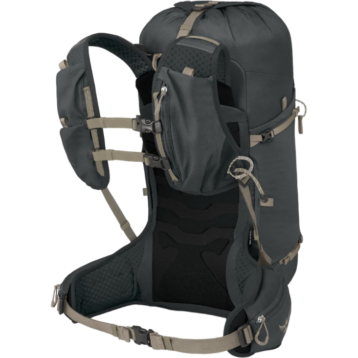 Рюкзак Osprey Tempest Velocity 30 dark charcoal/chiru tan - WM/L - чорний 